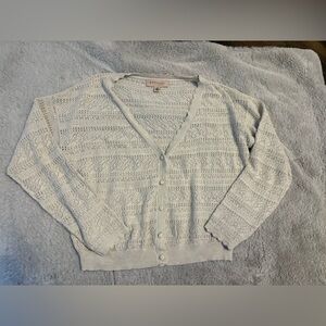 Philosophy Cream colored Cardigan
